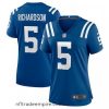 Stunning Indianapolis Colts 5 Anthony Richardson Blue 2023 Draft Stitched Game Jersey