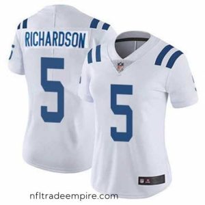 Superb Indianapolis Colts 5 Anthony Richardson White 2024 F.U.S.E Vapor Limited Stitched Football Jersey