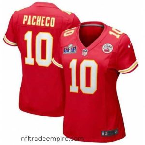 Enchanting Kansas City Chiefs 10 Isiah Pacheco Red 2023 F.U.S.E  Vapor Untouchable Limited Stitched 2024 Super Bowl LVIII Jersey
