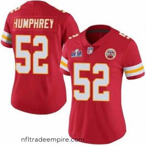 Delightful Kansas City Chiefs 52 Creed Humphrey Red Vapor Untouchable Limited Stitched Football 2024 Super Bowl LVIII Jersey