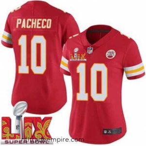 Irresistible Kansas City Chiefs Isiah Pacheco #10 Red 2024 2025 Super Bowl LIX F.U.S.E Stitched Jersey