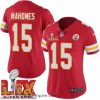 Delightful Kansas City Chiefs Patrick Mahomes #15 Red 2024 2025 Super Bowl LIX F.U.S.E Stitched Jersey
