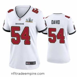 Stunning Lavonte David Buccaneers White Super Bowl Lv Game Jersey