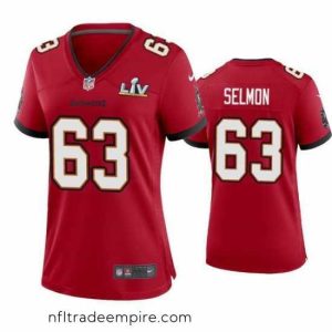 Alluring Lee Roy Selmon Buccaneers Red Super Bowl Lv Game Jersey