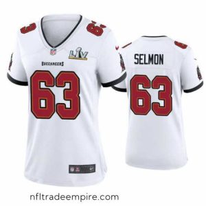 Magnificent Lee Roy Selmon Buccaneers White Super Bowl Lv Game Jersey