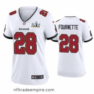Superb Leonard Fournette Buccaneers White Super Bowl Lv Game Jersey