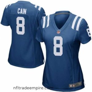 Magnificent Nike Deon Cain Indianapolis Colts Game Royal Blue Team Color Jersey