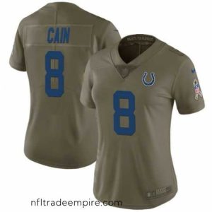Irresistible Nike Deon Cain Indianapolis Colts Limited Green 2017 Salute to Service Jersey