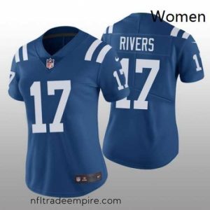 Alluring Nike Indianapolis Colts 17 Philip Rivers Blue Vapor Limited Stitched NFL Jersey