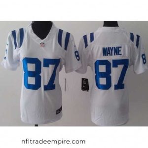 Enchanting Nike Indianapolis Colts 87 Reggie Wayne White LIMITED Jerseys