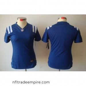 Gorgeous Nike Indianapolis Colts Blank Blue[Women's NIKE LIMITED Jersey]