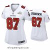 Stunning Rob Gronkowski Buccaneers White Super Bowl Lv Game Fashion Jersey