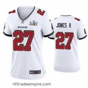 Exquisite Ronald Jones Ii Buccaneers White Super Bowl Lv Game Jersey
