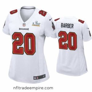 Alluring Ronde Barber Buccaneers White Super Bowl Lv Game Fashion Jersey