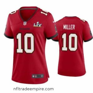Alluring Scotty Miller Buccaneers Red Super Bowl Lv Game Jersey