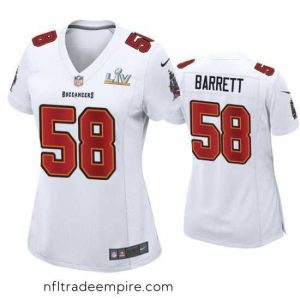 Delightful Shaquil Barrett Buccaneers White Super Bowl Lv Game Fashion Jersey