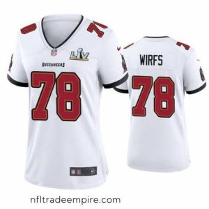 Delightful Tristan Wirfs Buccaneers White Super Bowl Lv Game Jersey