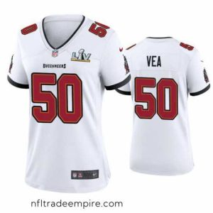 Delightful Vita Vea Buccaneers White Super Bowl Lv Game Jersey