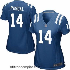 Enchanting Zach Pascal Game Home Jersey 14 Football Indianapolis Colts Royal Blue