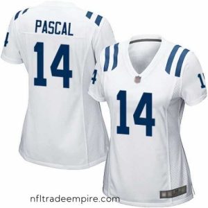 Delightful Zach Pascal Game Road Jersey 14 Football Indianapolis Colts White