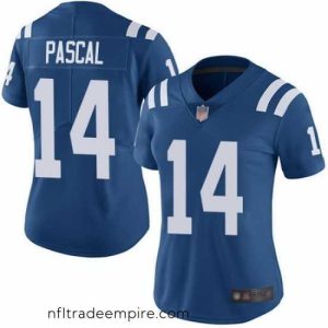 Charming Zach Pascal Limited Home Jersey 14 Football Indianapolis Colts Royal Blue