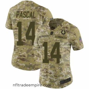 Stunning Zach Pascal Limited Jersey 14 Football Indianapolis Colts Camo 2018 Salut