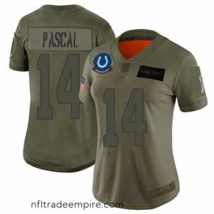 Delightful Zach Pascal Limited Jersey 14 Football Indianapolis Colts Camo 2019 Salut
