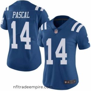 Alluring Zach Pascal Limited Jersey 14 Football Indianapolis Colts Royal Blue Rush
