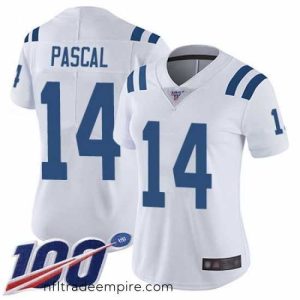 Superb Zach Pascal Limited Road Jersey 14 Football Indianapolis Colts White 100t