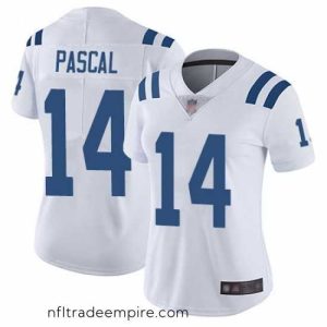 Alluring Zach Pascal Limited Road Jersey 14 Football Indianapolis Colts White Vapo