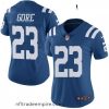 Superb Womens Nike Indianapolis Colts 23 Frank Gore Limited Royal Blue Rush Vapor Untouchable NFL Jersey