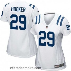 Stunning Womens Nike Indianapolis Colts 29 Malik Hooker Game White NFL Jersey