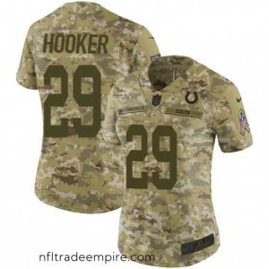 Gorgeous Womens Nike Indianapolis Colts 29 Malik Hooker Limited Camo 2018 Salute to Service NFL Jersey