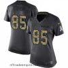 Alluring Womens Nike Indianapolis Colts 85 Eric Ebron Limited Black 2016 Salute to Service NFL Jersey