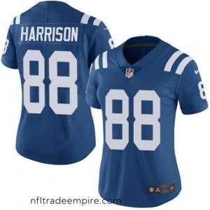 Gorgeous Womens Nike Indianapolis Colts 88 Marvin Harrison Elite Royal Blue Team Color NFL Jersey