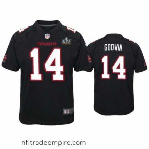 Charming Chris Godwin Buccaneers Black Super Bowl Lv Game Fashion Jersey