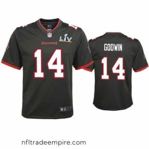 Charming Chris Godwin Buccaneers Pewter Super Bowl Lv Game Jersey
