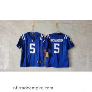 Delightful Indianapolis Colts 5 Anthony Richardson Blue 2024 F.U.S.E  Vapor Untouchable Limited Stitched Football Jersey