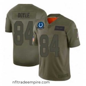 Charming Indianapolis Colts 84 Jack Doyle Limited Camo 2019 Salute to Service Football Jersey