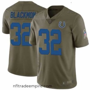 Enchanting Indianapolis Colts Julian Blackmon 2017 Salute to Service Jersey Green Limited