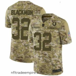 Delightful Indianapolis Colts Julian Blackmon 2018 Salute to Service Jersey Camo Limited