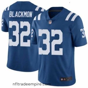 Exquisite Indianapolis Colts Julian Blackmon Color Rush Vapor Untouchable Jersey Royal Limited