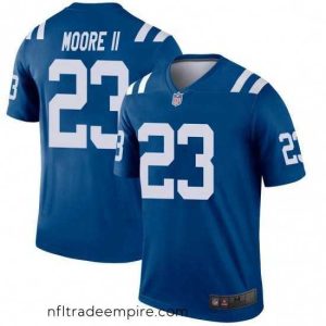 Superb Indianapolis Colts Kenny Moore II Legend Jersey Royal