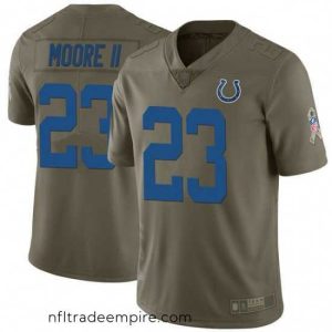Exquisite Indianapolis Colts Kenny Moore II Limited Salute To Service Jersey