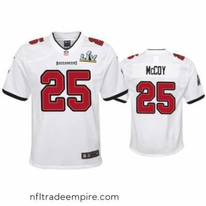 Enchanting Lesean Mccoy Buccaneers White Super Bowl Lv Game Jersey