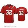 Alluring Mike Edwards Buccaneers Red Super Bowl Lv Game Jersey