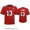 Alluring Mike Evans Buccaneers Red Super Bowl Lv Game Jersey