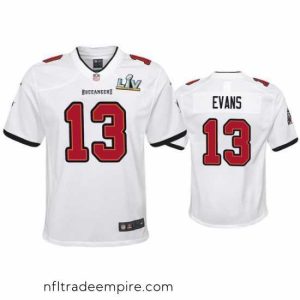 Delightful Mike Evans Buccaneers White Super Bowl Lv Game Jersey
