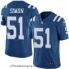 Alluring Nike Colts #51 John Simon Royal Blue Team Color Stitched NFL Vapor Untouchable Limited Jersey
