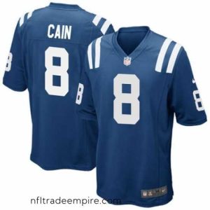 Gorgeous Nike Deon Cain Indianapolis Colts Game Royal Blue Team Color Jersey